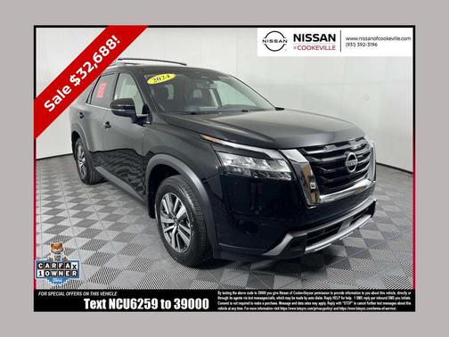 Super Black 2024 Nissan Pathfinder SL FWD