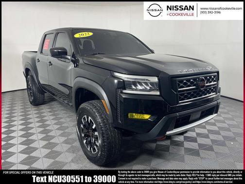 Super Black 2022 Nissan Frontier PRO-4X
