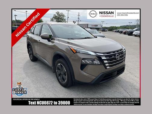 Baja Storm Metallic 2024 Nissan Rogue SV
