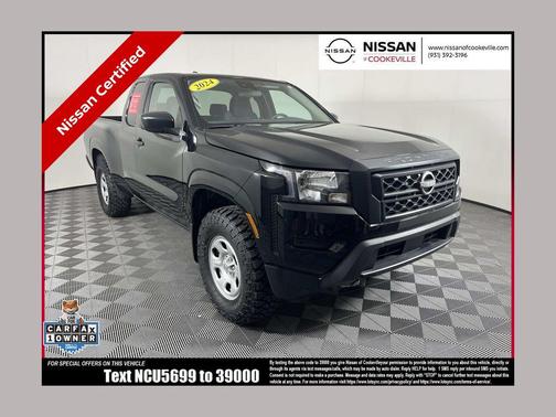 Super Black 2024 Nissan Frontier S