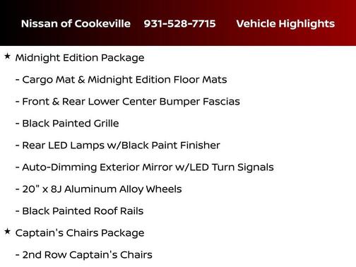 2024 Nissan Armada SL 4WD