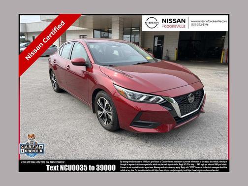 Scarlet 2021 Nissan Sentra SV