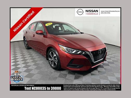 Scarlet 2021 Nissan Sentra SV