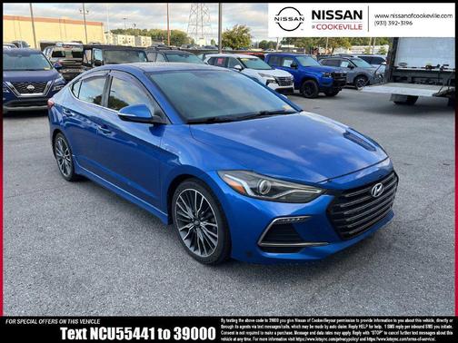 Electric Blue Metallic 2018 Hyundai ELANTRA Sport