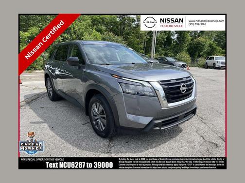 Gun Metallic 2025 Nissan Pathfinder S FWD
