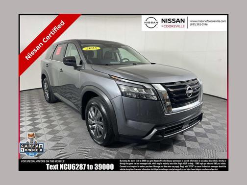 Gun Metallic 2025 Nissan Pathfinder S FWD
