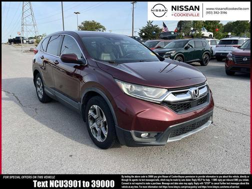 Basque Red 2017 Honda CR-V EX-L