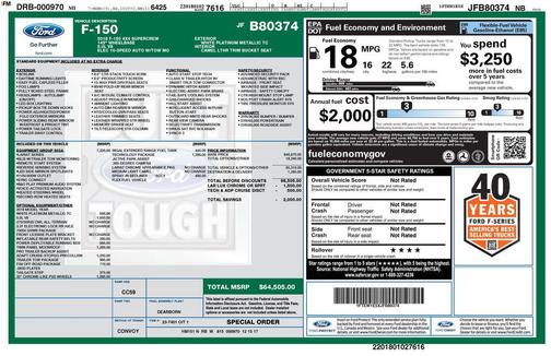 2018 Ford F-150 Lariat