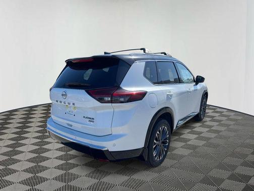 White Pearl 2026 Nissan Rogue Platinum