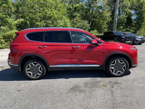 Calypso Red 2023 Hyundai SANTA FE Limited