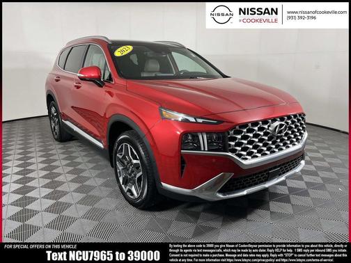 Calypso Red 2023 Hyundai SANTA FE Limited