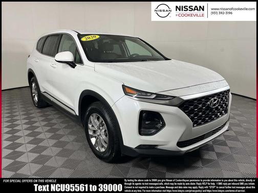 Quartz White 2020 Hyundai SANTA FE SEL 2.4