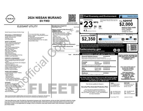 2024 Nissan Murano SV FWD