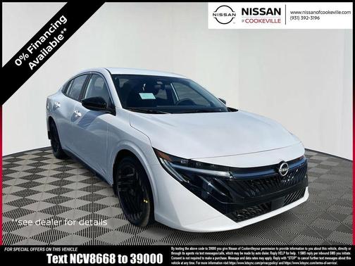 Aspen White 2026 Nissan Sentra SR