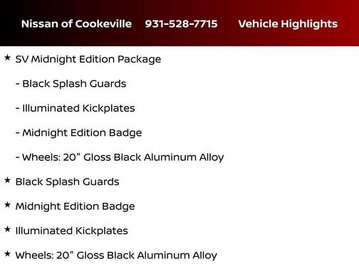 2024 Nissan Murano SV FWD