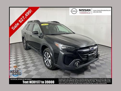 Crystal Black Silica 2025 Subaru Outback Premium