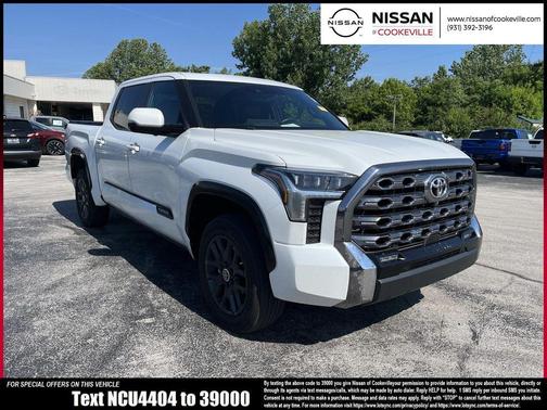 Wind Chill Pearl 2024 Toyota Tundra Platinum
