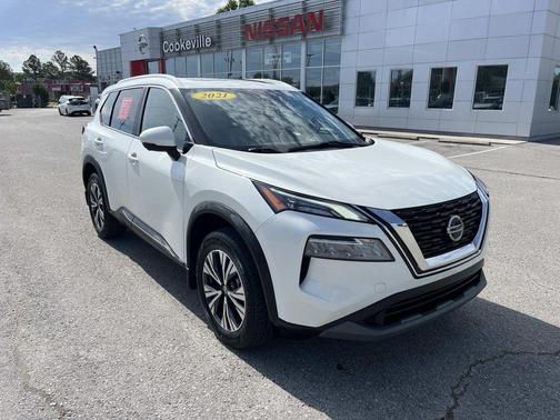 Pearl White 2021 Nissan Rogue SV