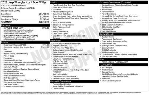 2023 Jeep Wrangler 4xe Base