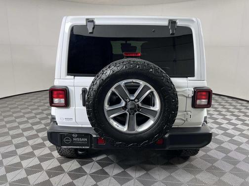 Bright White 2021 Jeep Wrangler Unlimited Sahara