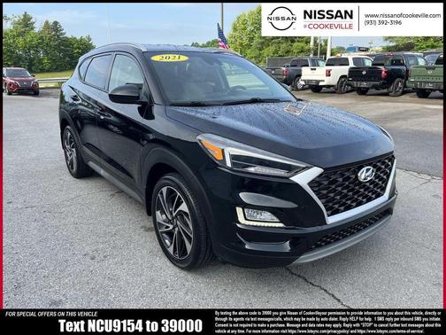 Black Noir Pearl 2021 Hyundai TUCSON Sport