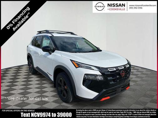 White Pearl 2026 Nissan Rogue Rock Creek