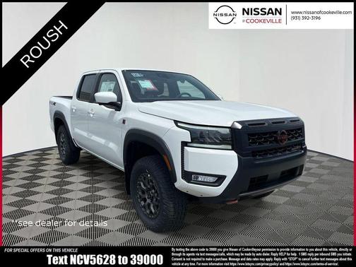 Glacier White 2026 Nissan Frontier PRO-4X