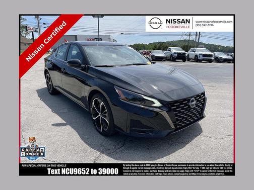 Super Black 2025 Nissan Altima SR FWD