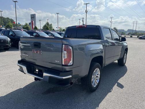 Steel Metallic 2018 GMC Canyon SLT
