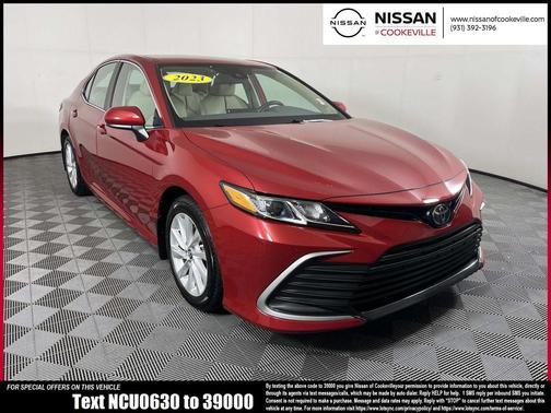 Supersonic Red 2023 Toyota Camry LE