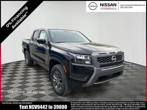 Super Black 2026 Nissan Frontier SV