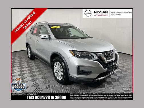 Brilliant Silver 2018 Nissan Rogue SV