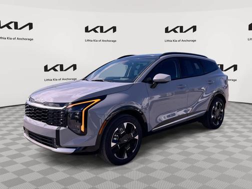 Wolf Gray 2026 Kia Sportage Hybrid SX-Prestige