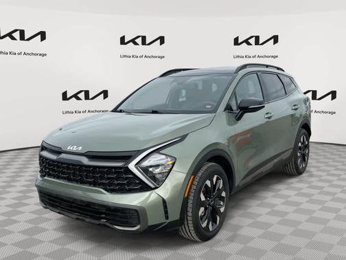 Jungle Green 2023 Kia Sportage X-Line