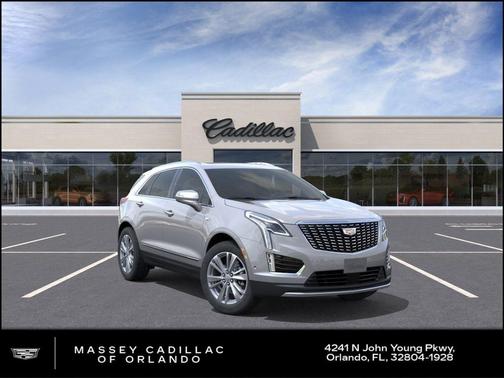 Argent Silver Metallic 2026 Cadillac XT5 Premium Luxury