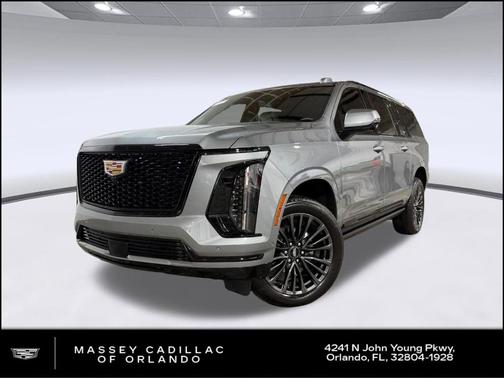 Argent Silver Metallic 2026 Cadillac Escalade ESV Sport Platinum