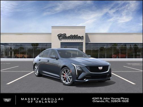 Deep Space Metallic 2026 Cadillac CT5 Sport