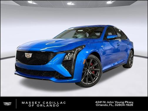 Coastal Blue Metallic 2026 Cadillac CT5-V V-Series RWD