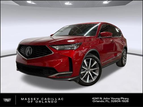 Tan 2025 Acura MDX Technology Package