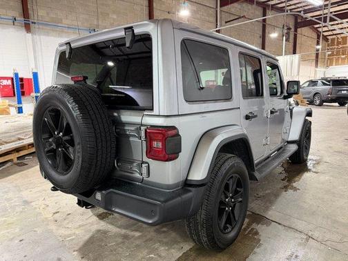 Billet Silver Metallic Clearcoat 2018 Jeep Wrangler Unlimited Sahara