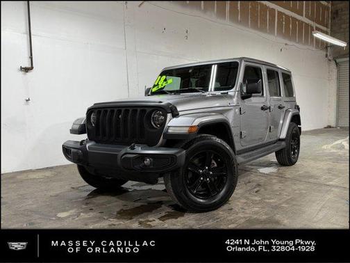 Billet Silver Metallic Clearcoat 2018 Jeep Wrangler Unlimited Sahara