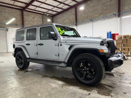 Billet Silver Metallic Clearcoat 2018 Jeep Wrangler Unlimited Sahara