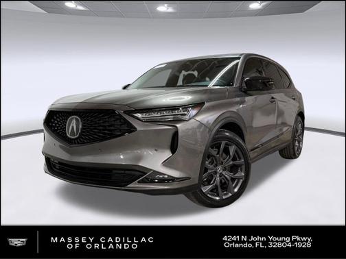 Black 2022 Acura MDX A-Spec Package
