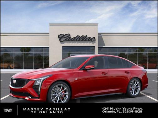 Radiant Red Tintcoat 2026 Cadillac CT5 Sport