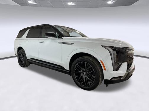 Vibrant White Tricoat 2026 Cadillac Escalade IQL Sport
