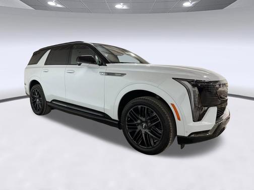 Vibrant White Tricoat 2026 Cadillac Escalade IQL Sport