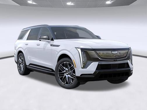 Vibrant White Tricoat 2026 Cadillac Escalade IQL Sport