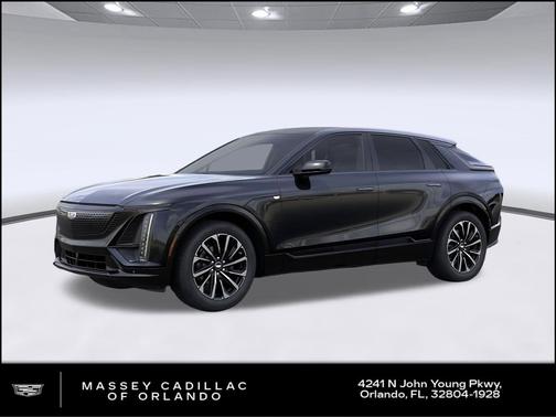 Stellar Black Metallic 2026 Cadillac LYRIQ Sport