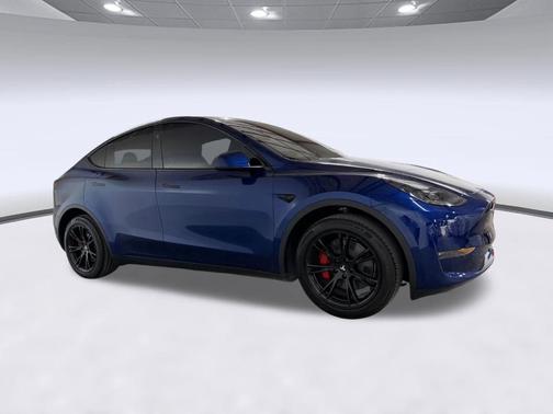 Deep Blue Metallic 2024 Tesla Model Y Long Range Dual Motor All-Wheel Drive