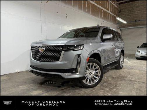 Argent Silver Metallic 2023 Cadillac Escalade Premium Luxury